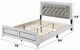 ACME Furniture Casilda Gray/White Eastern King Panel Bed-2