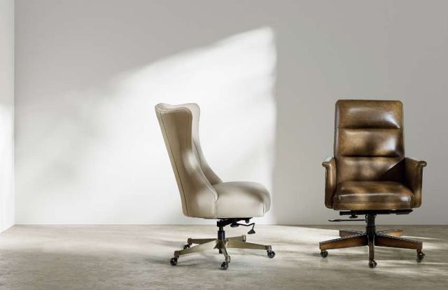 Hooker® Furniture EC Starling Warm Brown Executive Swivel Tilt Chair-1