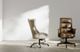 Hooker® Furniture EC Starling Warm Brown Executive Swivel Tilt Chair-1