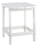 Signature Design by Ashley® Sundown Treasure White Outdoor Rectangular End Table-0
