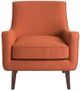 Olliix by Madison Park Orange Oxford Mid-Century Accent Chair-0