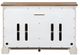 Liberty Furniture Morgan Creek Two-Tone Antique White/Wire Brushed Tobacco TV Console-4