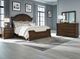 Liberty Furniture Arden Road 4-Piece Satin Cherry Queen Poster Bedroom Set-1