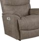 La-Z-Boy® Trouper Sable Power Rocking Recliner with Headrest-1