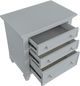 Magnussen Home® Charleston Harbor Gray Drawer Nightstand-3