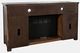 Jofran Inc. Bakersfield Brown Electric Fireplace Media Console-5