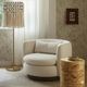 TOV Furniture Nura Cream Swivel Accent Chair-1