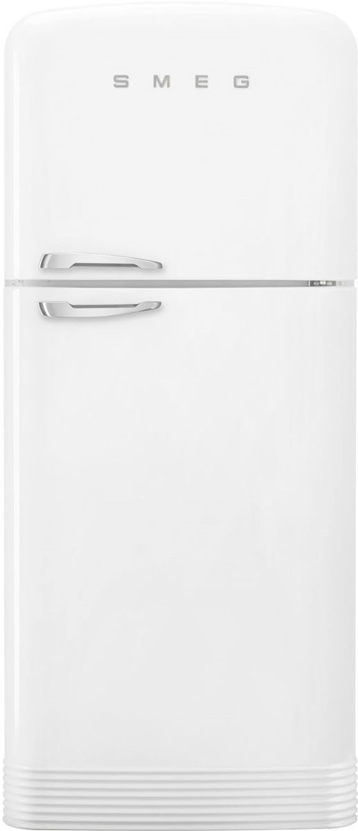 Smeg 50's Retro Style 31 in. 19.3 Cu. Ft. White Top Freezer Refrigerator-0