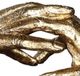 Uttermost® Hold My Hand Antiqued Gold Sculpture-2
