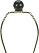 Monarch Specialties Inc. 24"H Black Ceramic Table Lamp-1