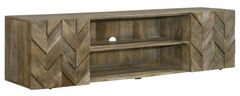 Coaster® Keese Mango Brown 70'' TV Stand Media Console 