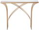 Stylecraft Gold/White Marble Arch Console Table-3