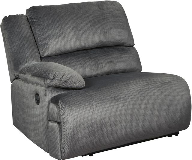 Signature Design by Ashley® Clonmel 3-Piece Charcoal Power Reclining Right-Arm Facing Sectional and Chaise-2