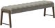 Bernards Elure Latte/Gray Dining Bench-0