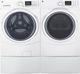 GE® 7.5 Cu. Ft. White Front Load Gas Dryer-3