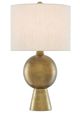 Currey & Company Rami Antique Brass Table Lamp-1