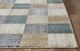 KAS Rugs Avalon Ivory Checkered 5'x8' Area Rug-1