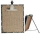 A & B Home Cole Brown Rectangular Twine Clipboard Easel-0