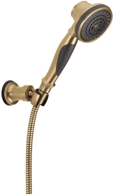 Delta Premium Champagne Bronze Adjustable 3-Setting Wall Mount Hand Shower-0