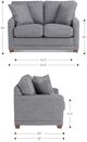 La-Z-Boy® Kennedy Flax Loveseat-2