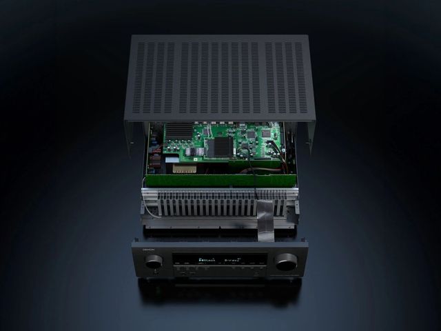 Denon® Black 7.2 Ch. Home Theater Receiver Powered by HEOS™-4