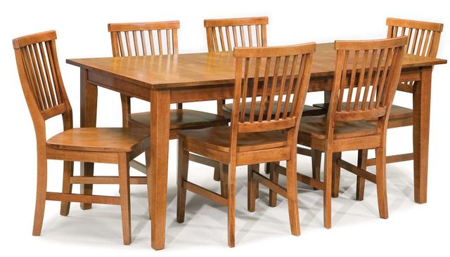 homestyles® Arts & Crafts 7-Piece Brown Dining Set
