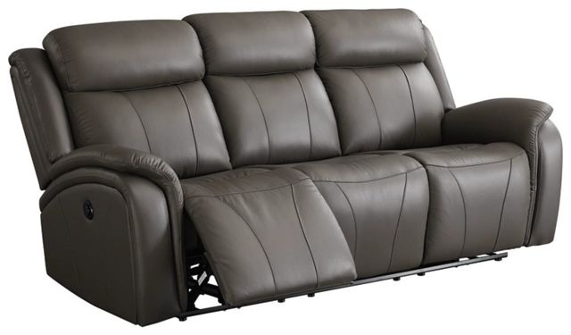 Signature Design by Ashley® Chasewood Dark Gray Power Reclining Sofa-1