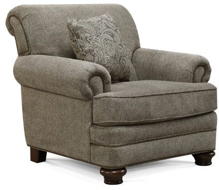 Creek Side Customs Customizable Reed Chair with Nailhead Trim-3