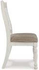 Millennium® by Ashley® Havalance Oatmeal/White Dining Chair-2