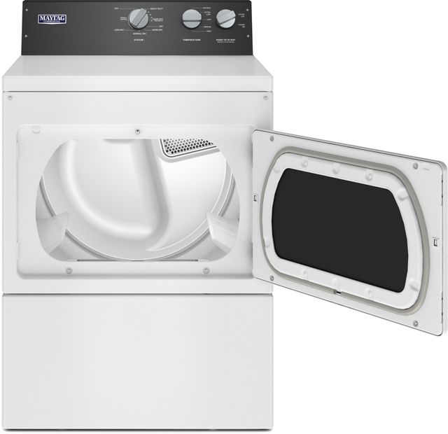 Maytag® White Top Load Washer & Gas Dryer Laundry Pair-3