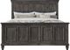 Magnussen Home® Calistoga Weathered Charcoal California King Panel Bed-3