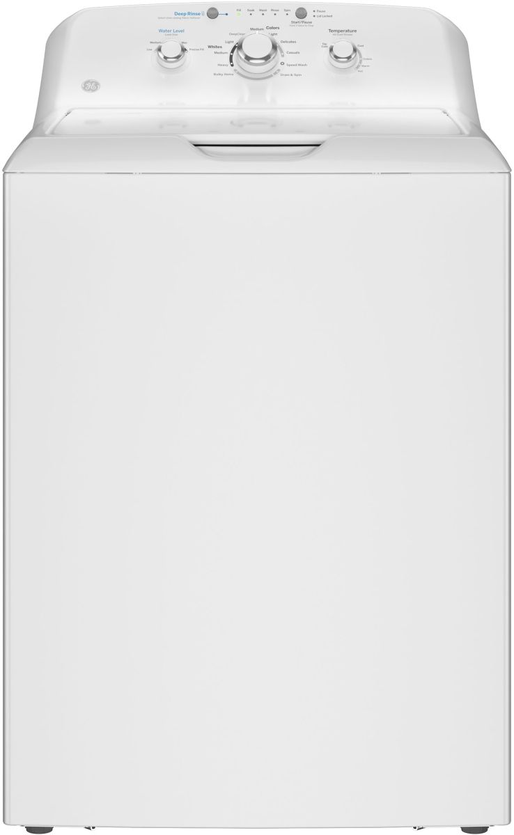GE® 4.0 Cu. Ft White Top Load Washer