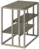 Riverside Furniture Paradigm Toasted Acacia Chair Side Table-1