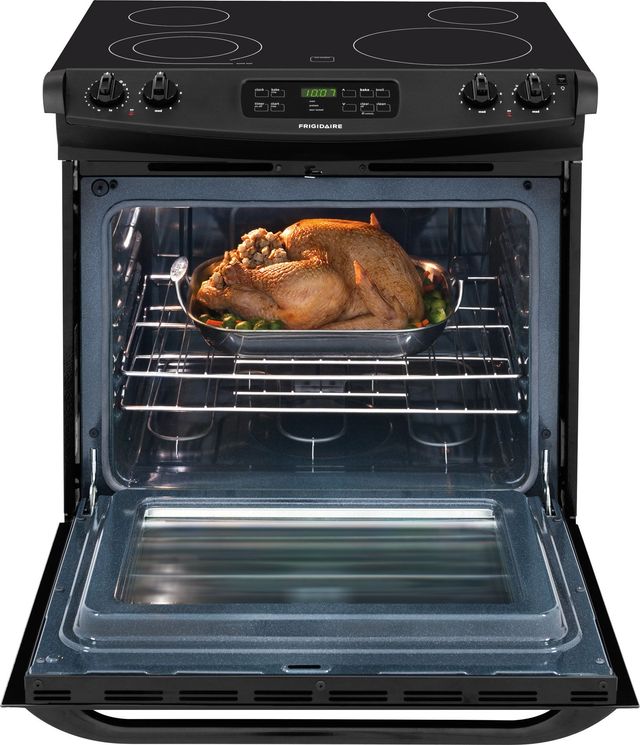 Frigidaire® 30" Slide In Electric Range-Black-2