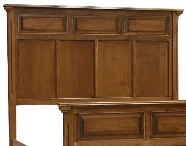 Wolfcraft Furniture Stonehaven Brown Full Raised Panel Bed-2
