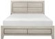 Mazin Furniture Quinby Brown Queen Bed-1