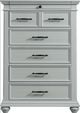 Elements International Slater Gray Chest-1