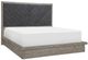 Legacy Classic Halifax Flax/Java King Upholstered Panel Bed-0