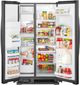 Whirlpool® 33" 21 Cu. Ft. Black Side-by-Side Refrigerator-2