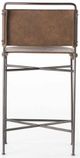 Magnolia Home by Joanna Gaines Jackson Stonewashed Grey Canvas Counter Stool-3