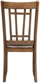 Liberty Furniture Santa Rosa II Antique Honey/Gray Lattice Back Side Chair-4