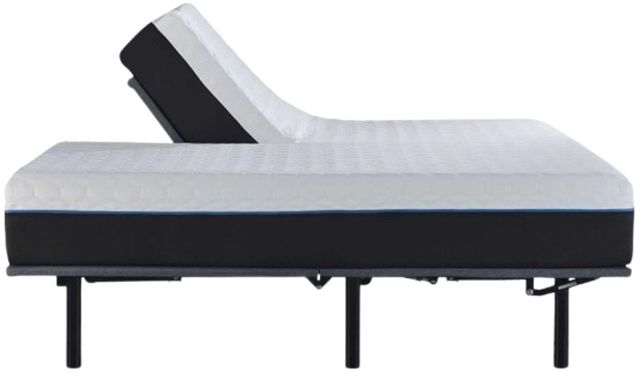BedTech Copper Lux 12" Gel Memory Foam Plush Tight Top Split Head King Mattress in a Box-0
