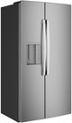 GE® 36" 23.5 Cu. Ft. Fingerprint Resistant Stainless Steel Counter Depth Side-by-Side Refrigerator  with LED Light Walls-2
