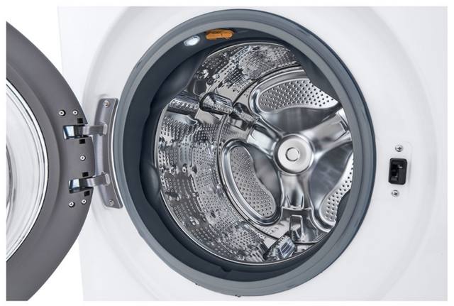 LG White Front Load Laundry Pair-4