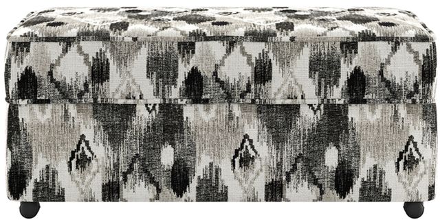 Hughes Furniture® 1750STOT Scythia Obsidian Storage Ottoman-2