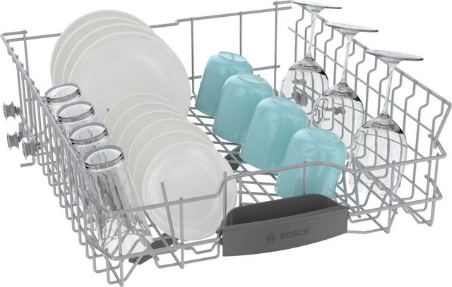 Bosch® 300 Series 24" Stainless Steel Front Control Built In Dishwasher-6