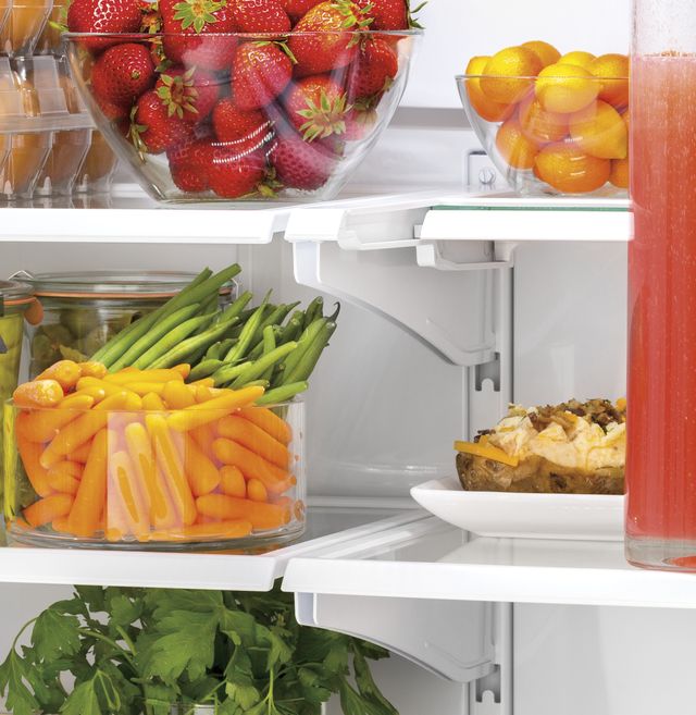 GE® 33 in. 18.6 Cu. Ft. Slate Counter Depth French Door Refrigerator-7
