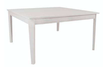 Lane Venture® Santa Rosa White Square Dining Table-0