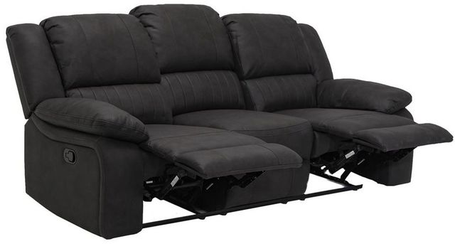 Emerald Home Navaro Black Manual Reclining Sofa-1