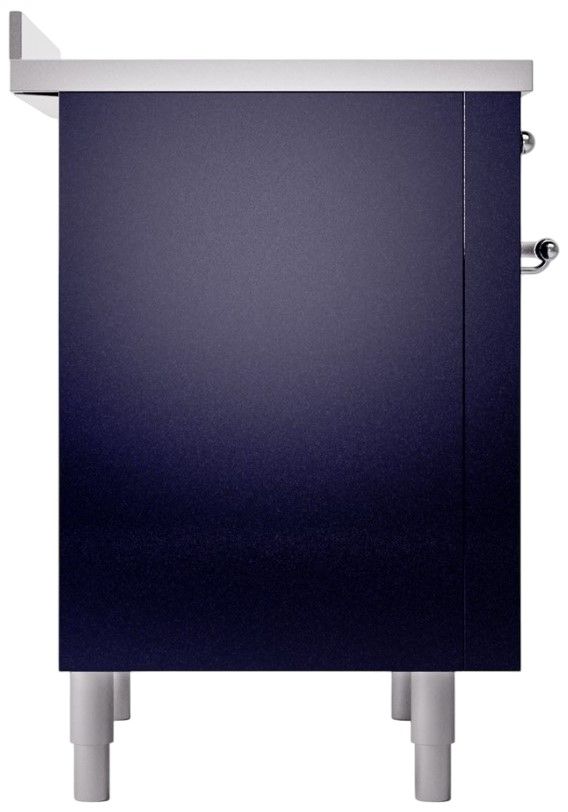 Ilve® Nostalgie II Series 36" Blue Pro Style Induction Range-3